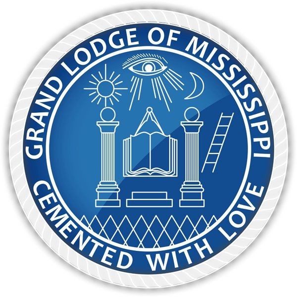 Seal of the Grand Lodge of Mississippi, F. & A. M.